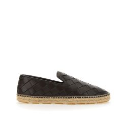 Bottega Veneta Damen Leder Espadrilles Jack - Braun von Bottega Veneta