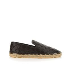 Bottega Veneta Damen Leder Espadrilles Jack - Braun von Bottega Veneta