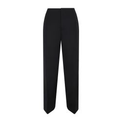 Bottega Veneta Damenhose Aus Schwarzer Wolle von Bottega Veneta