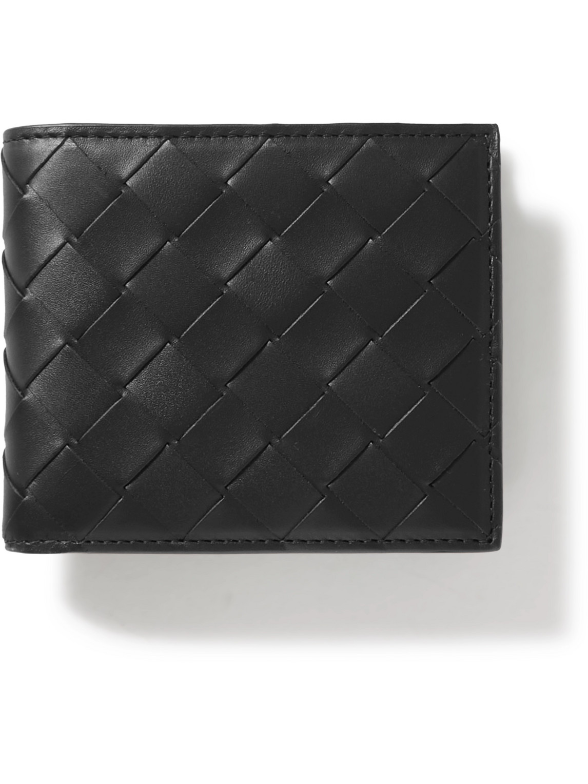 Bottega Veneta - Intrecciato Leather Billfold Wallet - Men - Black von Bottega Veneta