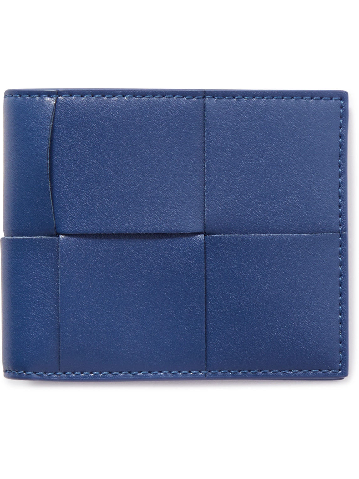 Bottega Veneta - Intrecciato Leather Billfold Wallet - Men - Blue von Bottega Veneta