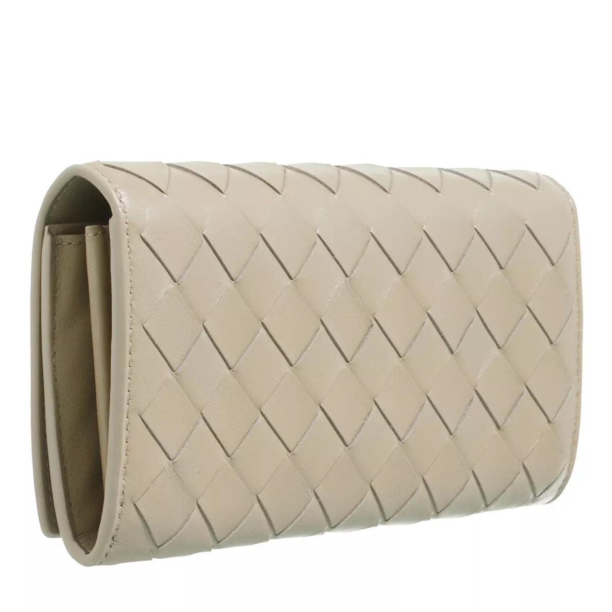 Bottega Veneta Portemonnaie - Wallet - Gr. unisize - in Taupe - für Damen von Bottega Veneta