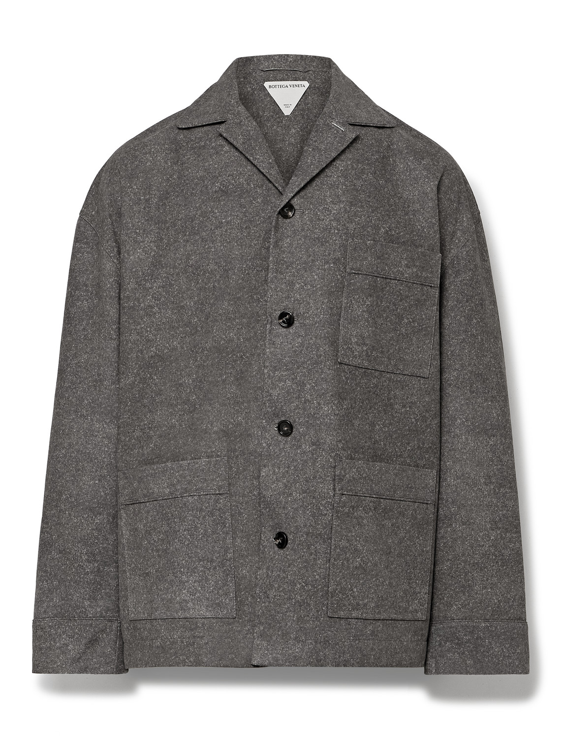 Bottega Veneta - Printed Nubuck Jacket - Men - Gray - IT 46 Bottega Veneta - Printed Nubuck Jacket - Men - Gray - IT 46 von Bottega Veneta