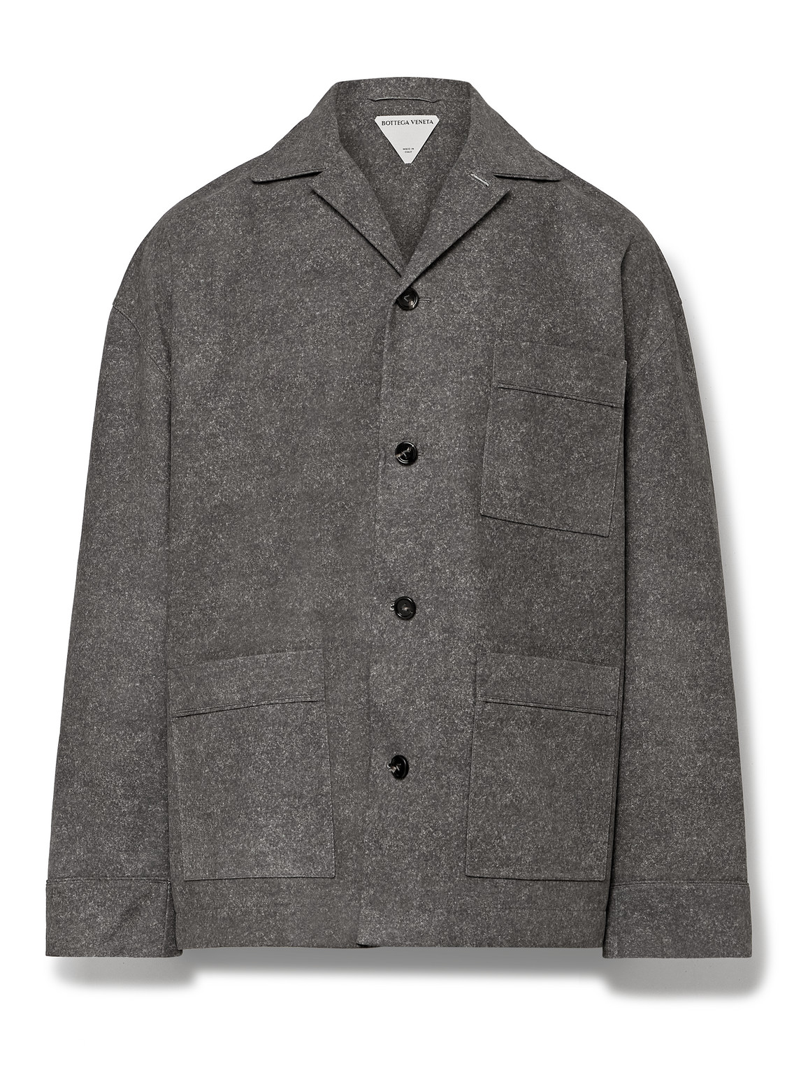Bottega Veneta - Printed Nubuck Jacket - Men - Gray - IT 50 von Bottega Veneta