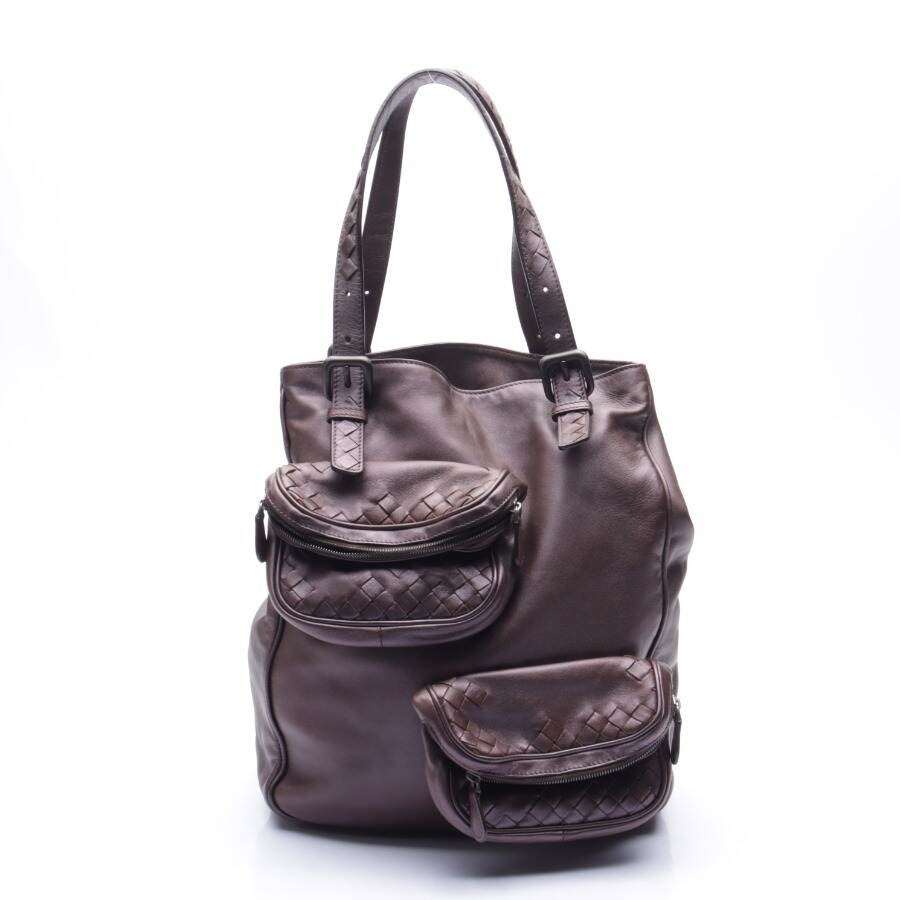 Bottega Veneta Schultertasche Dunkelbraun von Bottega Veneta