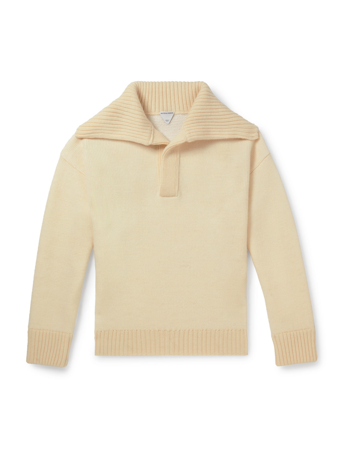 Bottega Veneta - Shawl-Collar Wool Sweater - Men - Neutrals - L Bottega Veneta - Shawl-Collar Wool Sweater - Men - Neutrals - L von Bottega Veneta