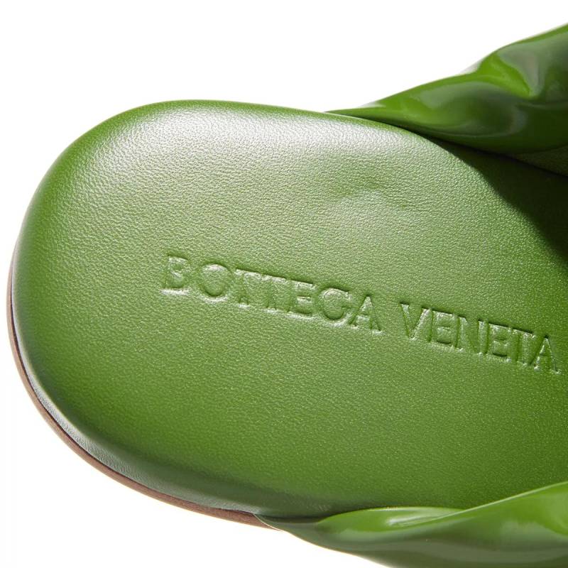 Bottega Veneta Slipper & Pantoletten - Cushion Slides - Gr. 38 (EU) - in Grün - für Damen von Bottega Veneta