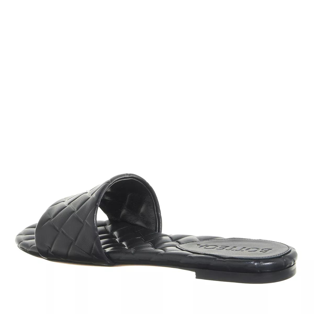 Bottega Veneta Slipper & Pantoletten - Flat Sandal Leather - Gr. 36 (EU) - in Schwarz - für Damen von Bottega Veneta