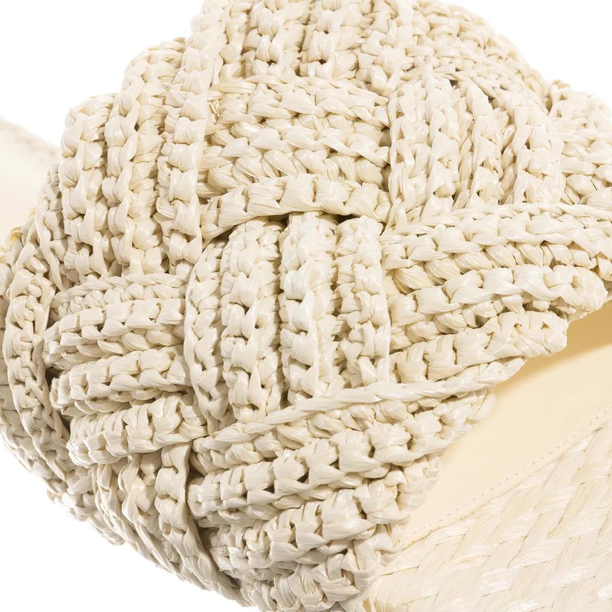 Bottega Veneta Slipper & Pantoletten - Lido Flat Sandals - Gr. 37 (EU) - in Creme - für Damen von Bottega Veneta