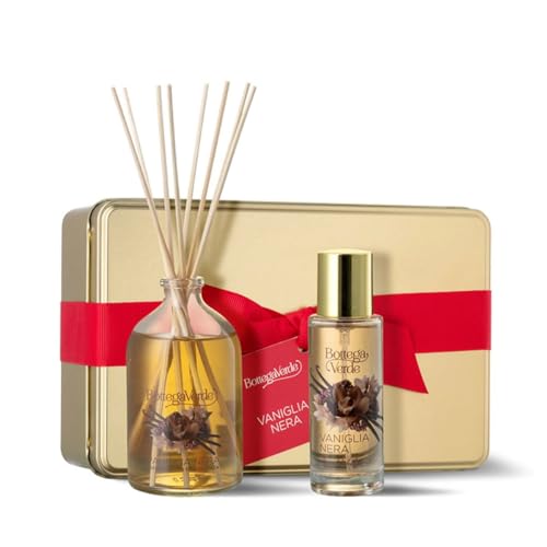 Bottega Verde - Aroma Box Vanille Schwarz - Eau de Toilette und Duftdiffusor von Bottega Verde
