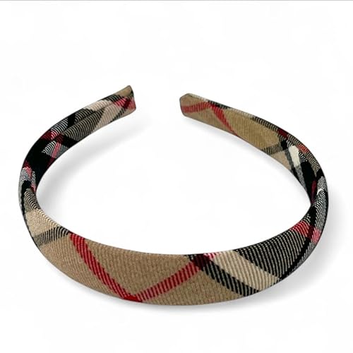 Haarreif für Mädchen in Schottenkaro – Haarreif für Mädchen von Bottega della Principessa