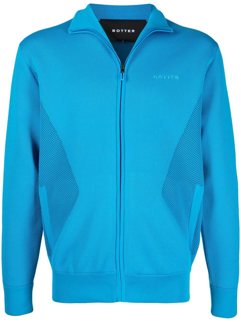 Botter Sweatshirtjacke mit Reißverschluss - Blau von Botter