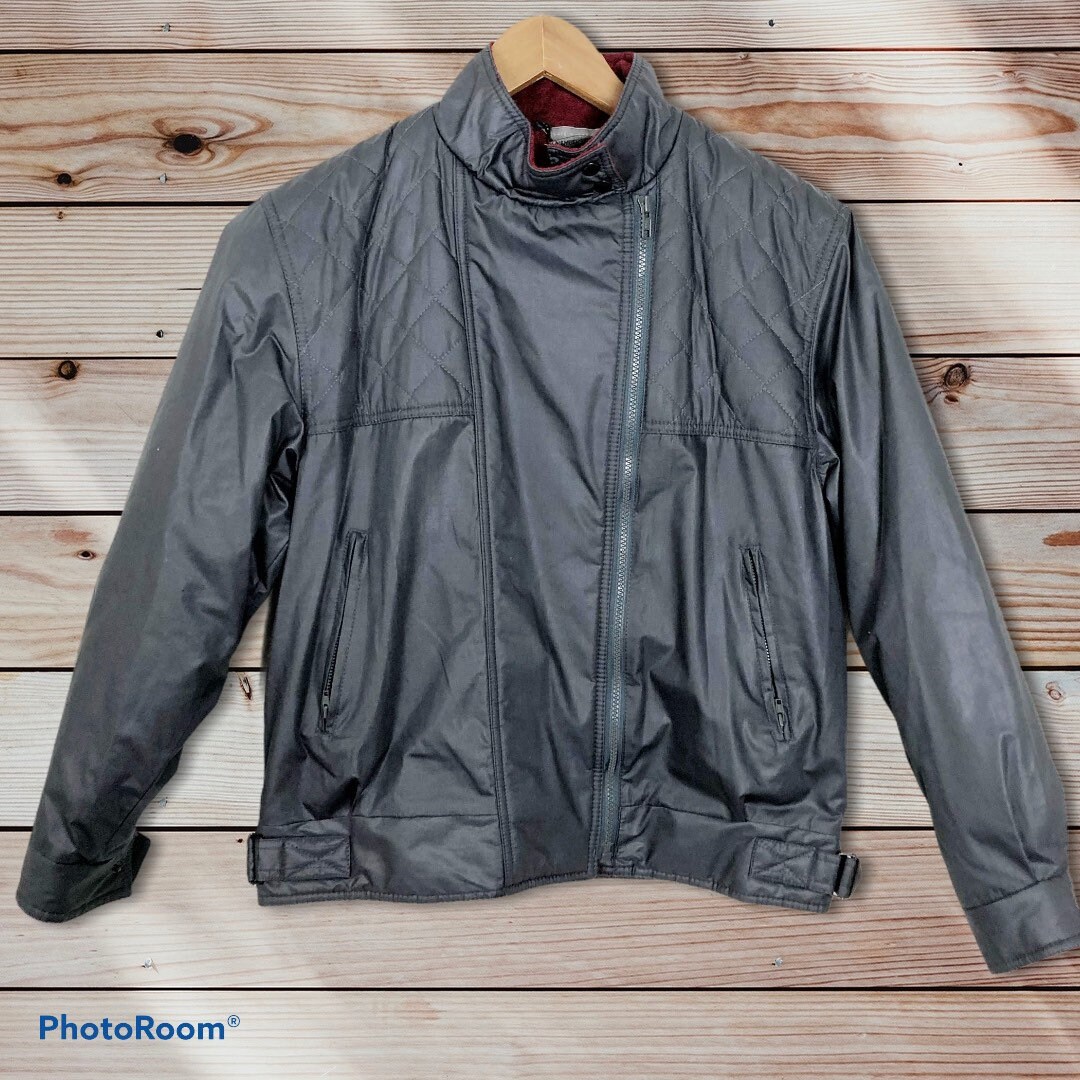 Vtg Mitglieder Nur Motorrad Jacke Größe 9/10 Grau Mantel Voller Zip Bike 38 Regenbogen Tag Vtg Mitglieder Nur Motorrad Jacke Größe 9/10 Grau Mantel Voller Zip Bike 38 Regenbogen Tag von BottleofPopShop
