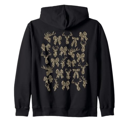 Bottomland Camo Kokette Bogen Hirsch Jagd Frauen Kapuzenjacke Bottomland Camo Kokette Bogen Hirsch Jagd Frauen Kapuzenjacke von Bottomland Camo Big Game Hunting Camo Patterns