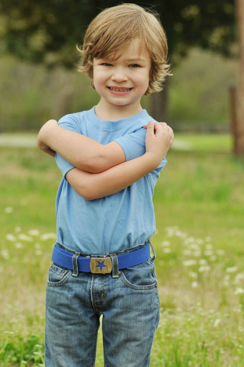 Blue Star Buckle Wechselgürtel. Gürtel Ist in Jeder Farbe Erhältlich Jungen Mädchen Kleinkind Kinder Geschenk Individuelle von BottomsUp4Kids