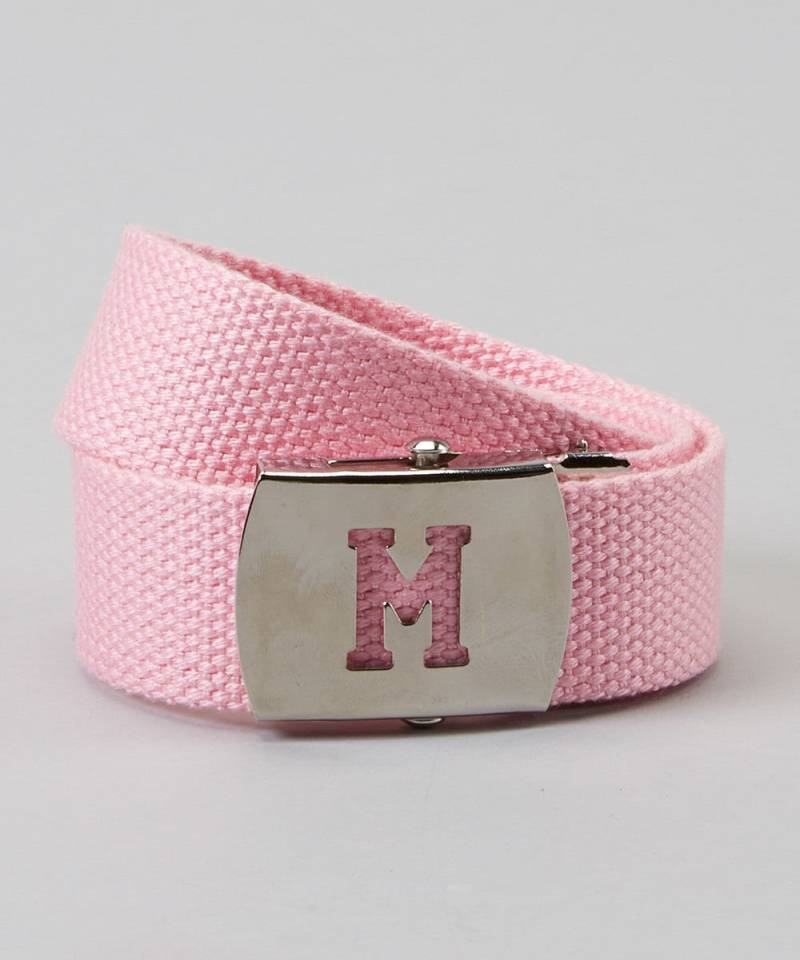 Kinder Jungen Mädchen Rosa Initial Gürtel - Alle Buchstaben Des Alphabets Verfügbar Perfekt Für Schuluniform von BottomsUp4Kids