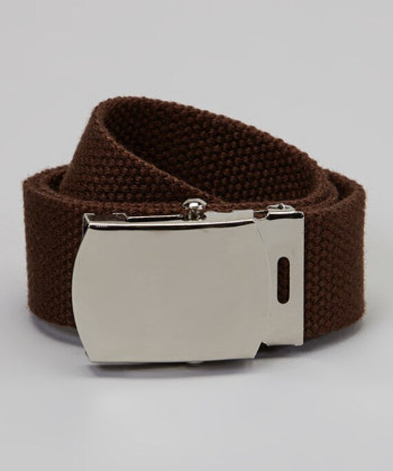 Kinder Jungen Oder Mädchen Braun Militär Gürtel Säuglinge Bis Jugendliche Perfekt Für Die Schule von BottomsUp4Kids