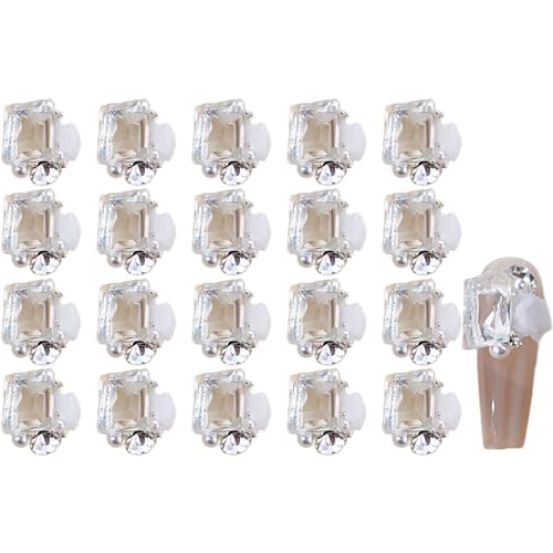 4 Stück Strasssteine Kristall Multi-Form Nägel Kunst Nägel Kunst Strasssteine für Frauen von Bottone