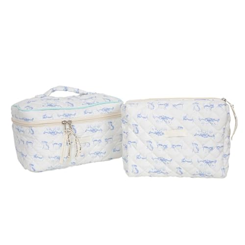 Bottone 3-teiliges stilvolles und praktisches Reise-Make-up-Taschen-Set, Toilettenartikel-Organizer für Reisende, Geschäftsleute und Studenten, 5 von Bottone