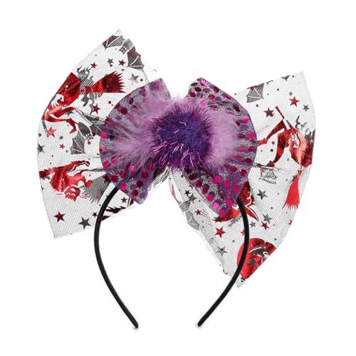 Bottone Lustiges Teufels-Stirnband, Halloween, Party, Cosplay, Kostüm, Kopfbedeckung, Haarschmuck, Halloween-Kostüm, Haarband von Bottone