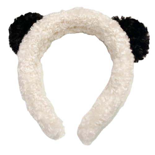Bottone Süße Mädchen-Haarspange, schönes Haarseil, Plüsch, Panda-Form, Stirnband, elastisches Haarseil für Kleinkinder, Haarstyling-Zubehör Bottone Süße Mädchen-Haarspange, schönes Haarseil, Plüsch, Panda-Form, Stirnband, elastisches Haarseil für Kleinkinder, Haarstyling-Zubehör von Bottone