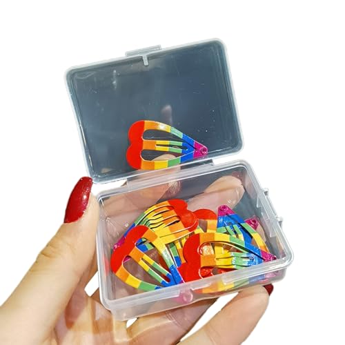 Ins Haarnadel in Regenbogenfarben, mehrfarbig, für Damen, süßer Charm, ästhetisches Haar-Accessoire Ins Haarnadel in Regenbogenfarben, mehrfarbig, für Damen, süßer Charm, ästhetisches Haar-Accessoire von Bottone