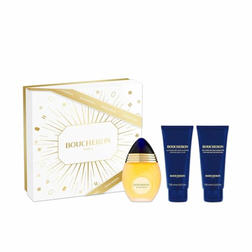 Boucheron Eau de Parfum Spray 100 ml – Set mit 3 Stück von Boucheron