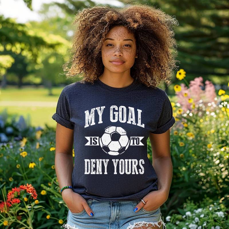 Fußball - Team Torwart Kurzarm Unisex T-Shirt von BoulderDesignStudio