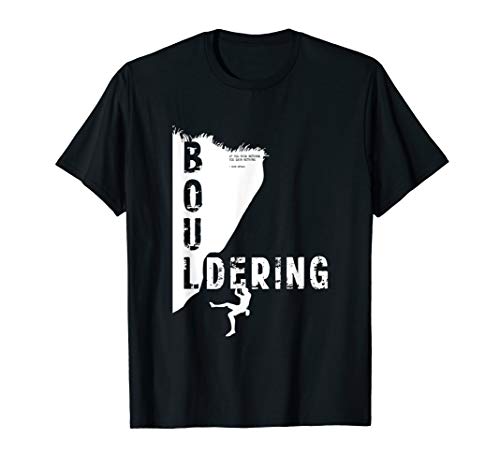 Herren Bergsteigen wandern Bouldern Geschenk T-Shirt Herren Bergsteigen wandern Bouldern Geschenk T-Shirt von Bouldern Berg Design Bergsteigen bouldering