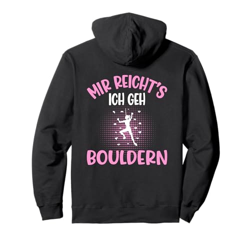 Klettern Damen Boulderer Boulderin Bouldern Mädchen Pullover Hoodie von Bouldern Geschenke & Zubehör für Frauen Mädchen