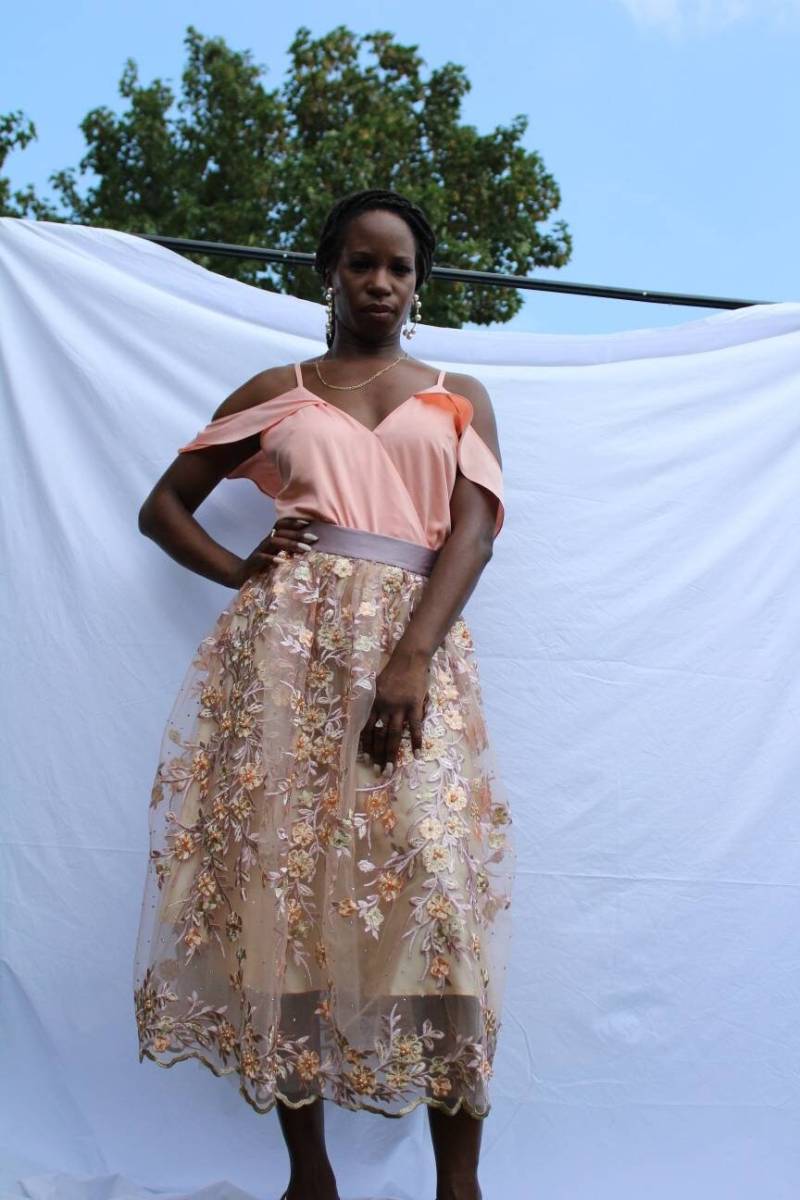 Bestickt Und Verziert Tüll Vollrock von BoundStyle