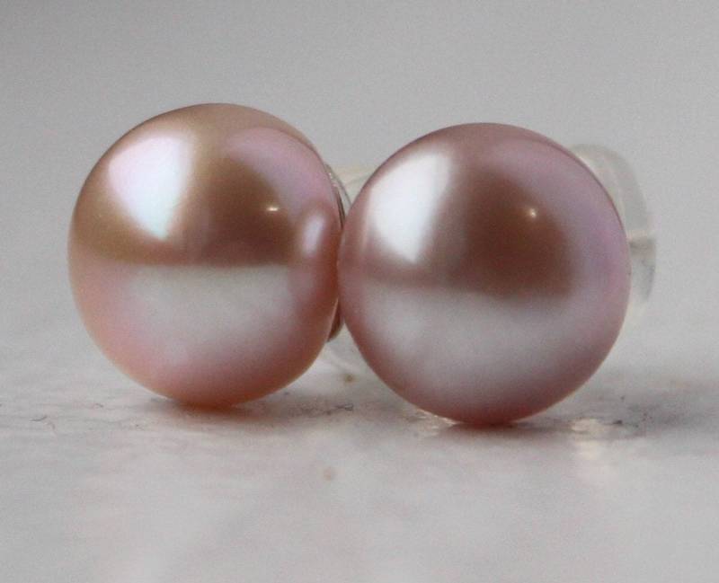 Echte Rosenperlen Ohrstecker | Hellrosa Perlen Rosa Perlmutt Auf Sterling Silber Oder 14K Geschenke Unter 100 Für Sie Echte Rosenperlen Ohrstecker | Hellrosa Perlen Rosa Perlmutt Auf Sterling Silber Oder 14K Geschenke Unter 100 Für Sie von BourdagePearls