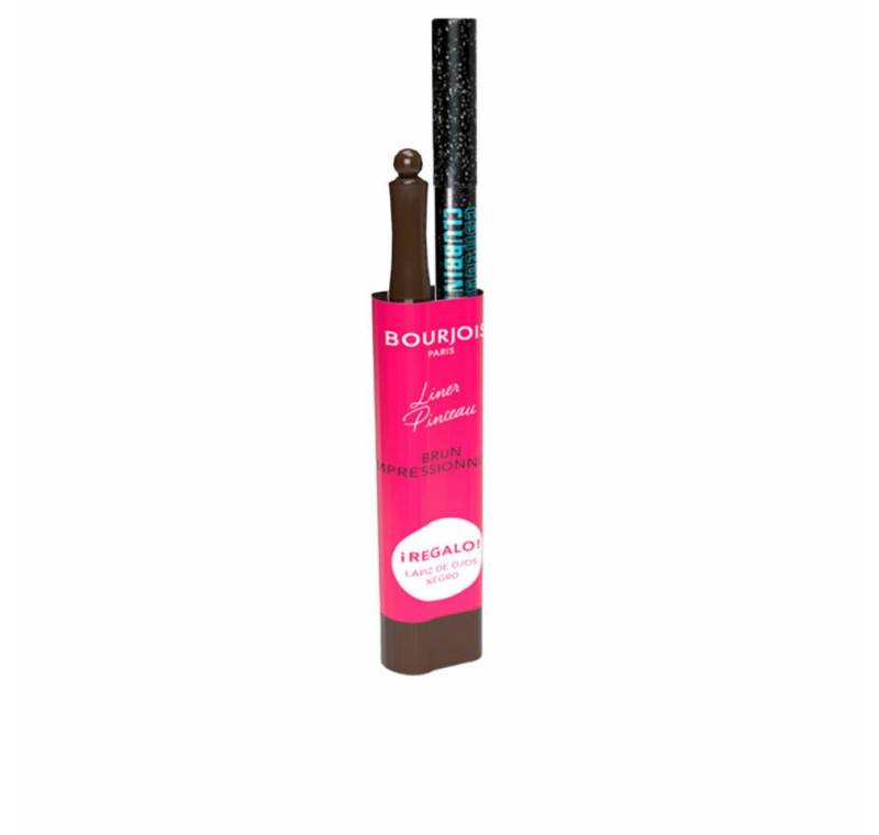 Bourjois Eyeliner LINER PINCEAU 24H flüssiger Eyeliner #brun impressionniste 2 x 1.20 gr von Bourjois