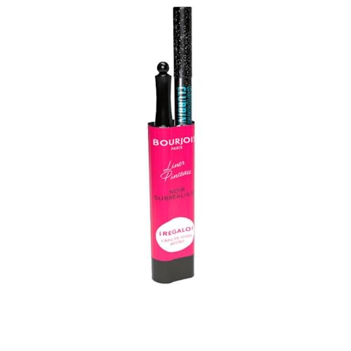 Bourjois Eyeliner Liner Pinceau, Contour Clubbing Geschenk, 1 NOIR BEAUX-ARTS, 48 ATOMIC BLACK 1.2G von Bourjois