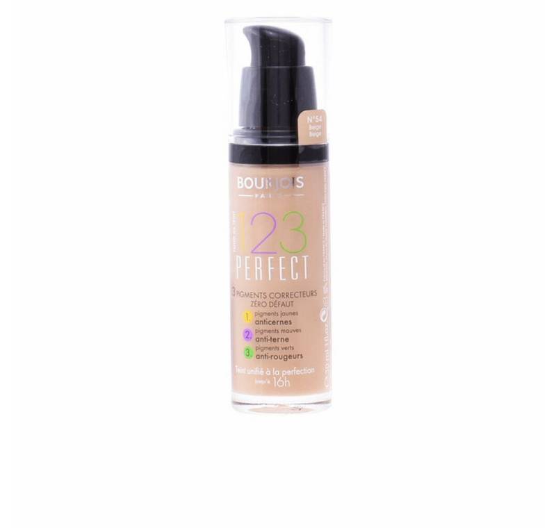 Bourjois Foundation 1 2 3 Perfect Foundation 054 Beige 30ml Bourjois Foundation 1 2 3 Perfect Foundation 054 Beige 30ml von Bourjois
