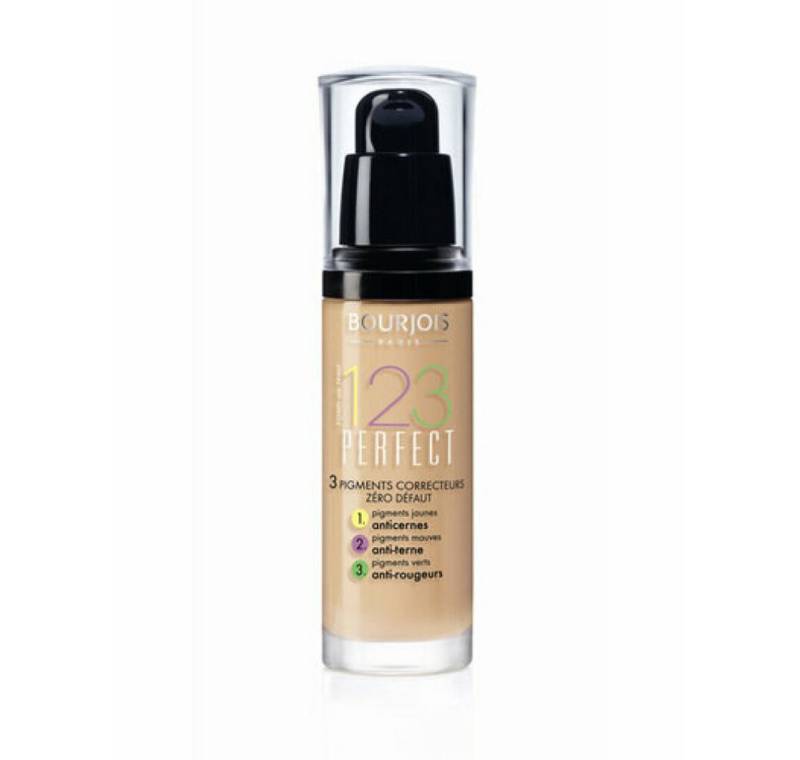 Bourjois Foundation 123 Perfect Foundation Make up für perfekte Haut 30ml von Bourjois