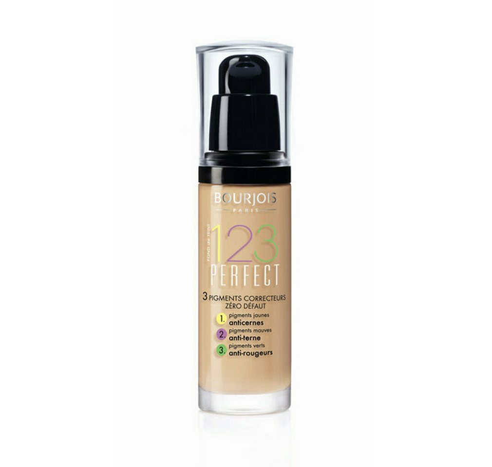 Bourjois Foundation 123 Perfect Foundation Make up für perfekte Haut 30ml Bourjois Foundation 123 Perfect Foundation Make up für perfekte Haut 30ml von Bourjois