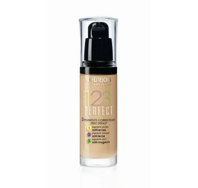 Bourjois Foundation 123 Perfect Foundation Make up für perfekte Haut 30ml von Bourjois