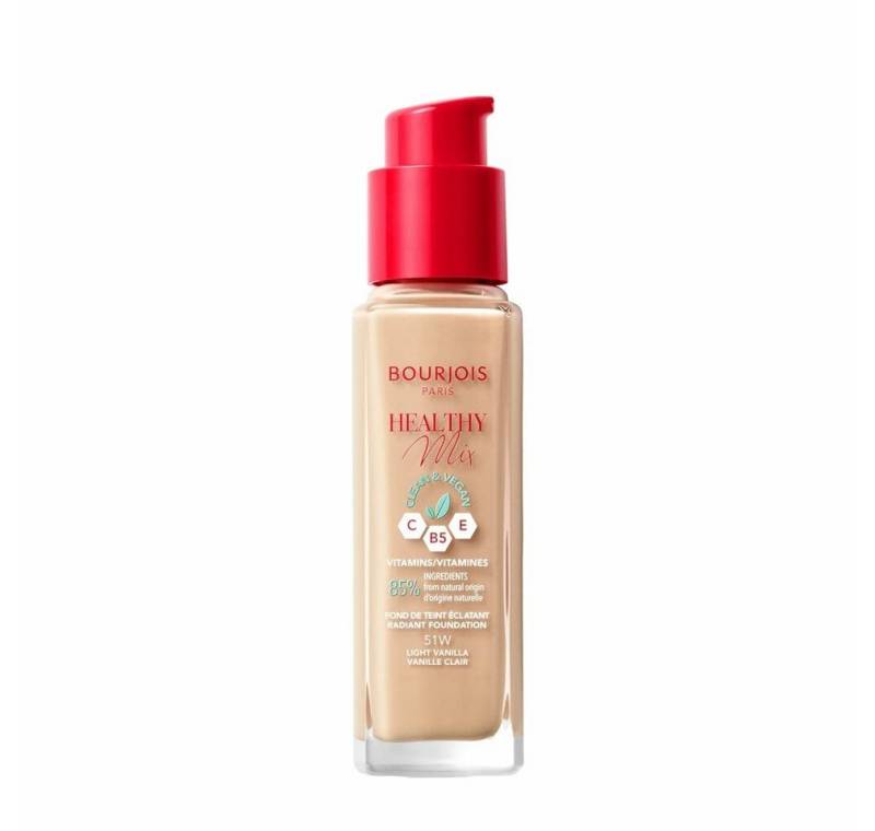 Bourjois Foundation Healthy Mix Radiant Foundation 51-Light Vanilla 30ml von Bourjois