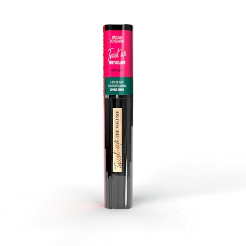 Bourjois Twist Up Wimperntusche, Ultra Black, 8 ml + Bourjois Contour Clubbing Eyeliner Farbton 50-5,3 g von Bourjois