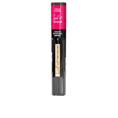 Bourjois Twist Up Wimperntusche, ultra braun, 8 ml + Bourjois Contour Clubbing Eyeliner Ton 41 Black Party - 5 g von Bourjois