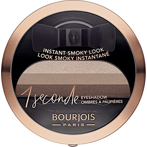 Bourjois Lidschatten, 1 Sekunde Eyeshadow, Smoky leicht und intensive Farbe, 06 Abracada Brown 3 g von Bourjois
