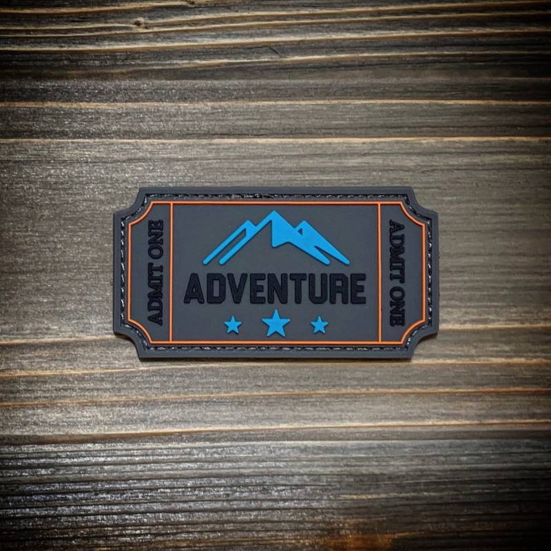 Adventure Ticket Aufnäher von BournAdventure