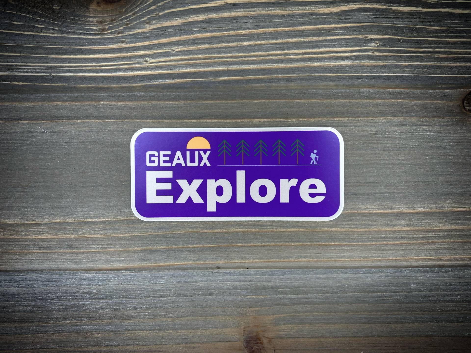 Geaux Explore Sticker von BournAdventure