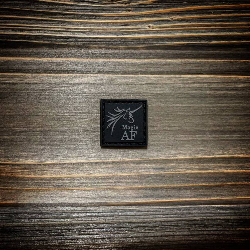 Magic Af Aufnäher | Grau/Schwarz von BournAdventure