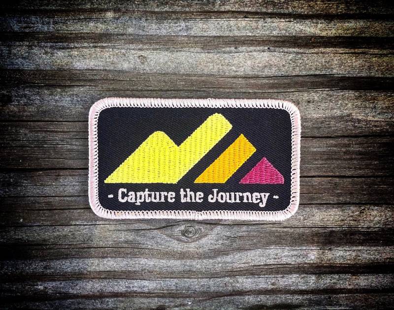 Retro Capture The Journey Aufnäher von BournAdventure