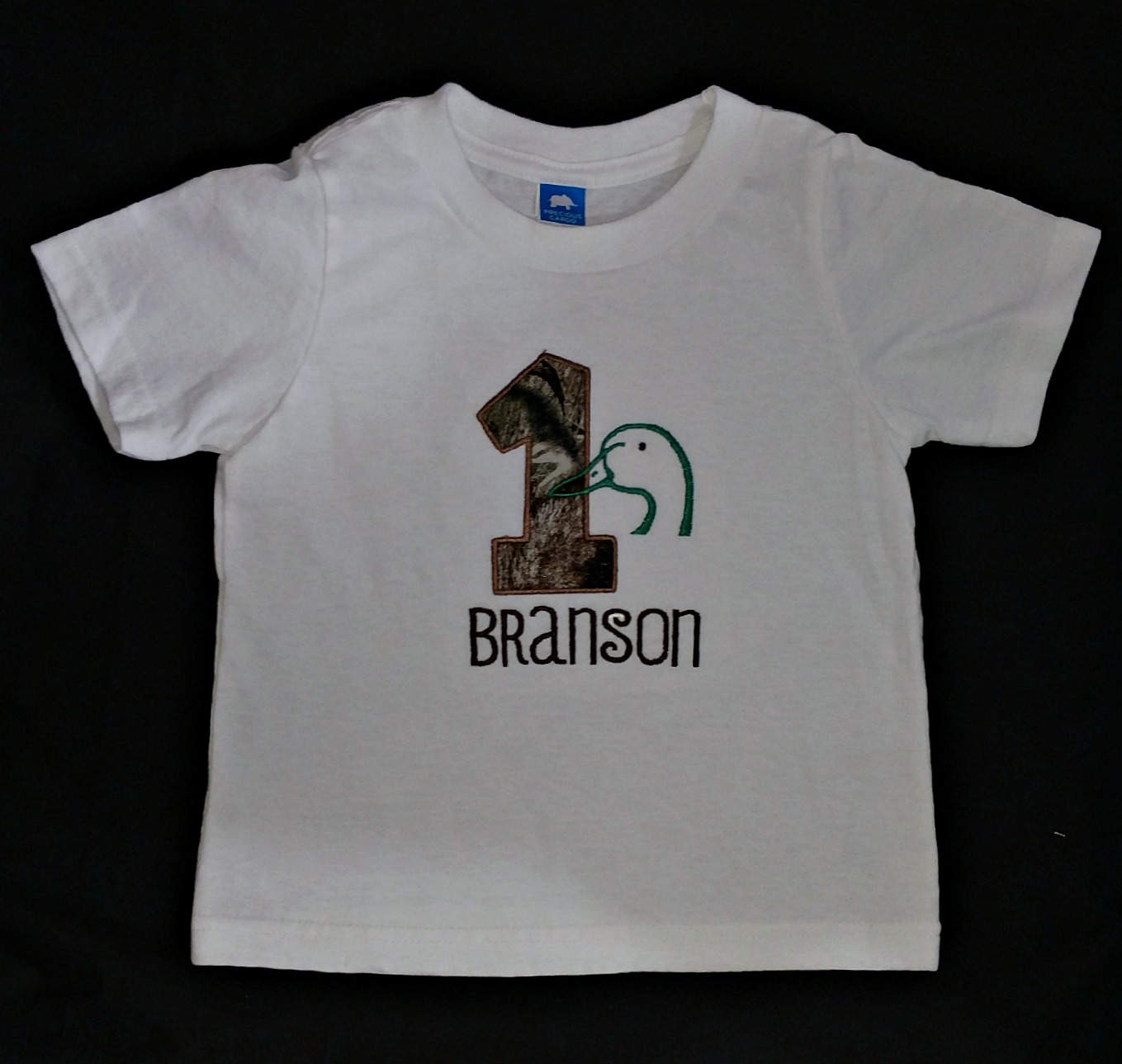 Benutzerdefinierte Applikation Ente Jagd Geburtstagsshirt von BoutiqfullyYours