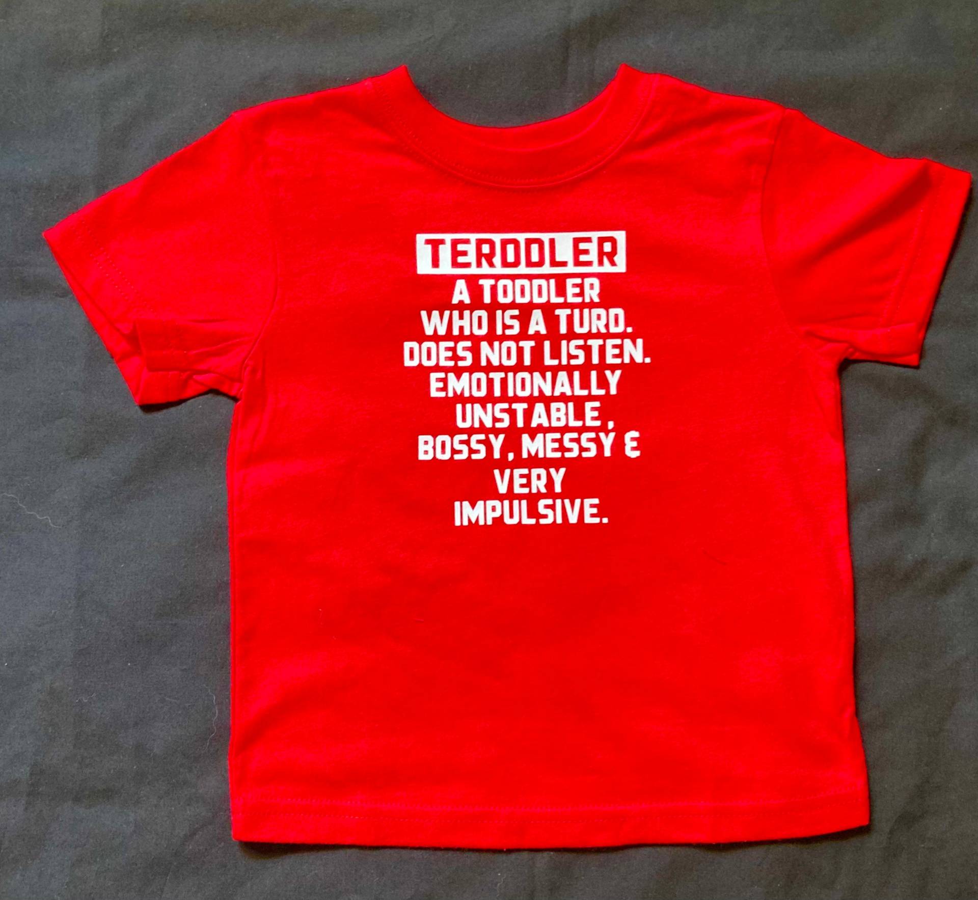 Frottee Shirt Für Kleinkinder von BoutiqfullyYours