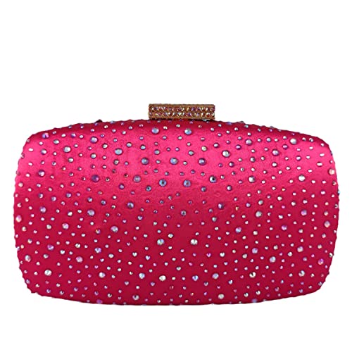 Boutique De FGG Damen Mil0713 Abendtaschen, Fuchsia von Boutique De FGG