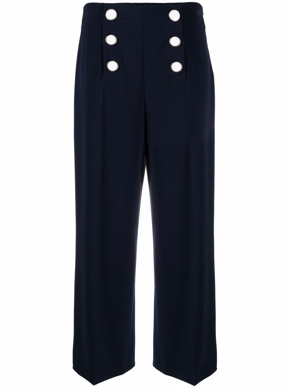 Boutique Moschino Doppelreihige Cropped-Hose - Blau von Boutique Moschino